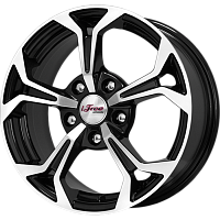 Литые диски Эрнесто (КС484) 6.500xR15 5x114.3 DIA60.1 ET43 Блэк Джек для Lexus Ls