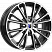 Меандр-оригинал (КС879) (КС879) 6.000xR16 4x100 DIA54.1 ET49 алмаз черный SK