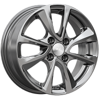 Литые диски НИЦЦА (КЛ287) 5.500xR14 4x100 DIA67.1 ET35 графит Литые диски НИЦЦА (КЛ287) 5.500xR14 4x100 DIA67.1 ET35 графит