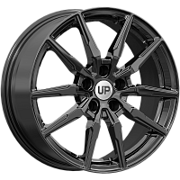 Литые диски Up121 (КС1105) 7.000xR17 5x105 DIA56.6 ET42 New Black для Opel Astra