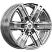 R8 (КС1174) 7.500xR17 6x139.7 DIA106.1 ET25 дарк платинум