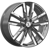 Литые диски КР014 (20_Jetour T2) (КР014) 8.000xR20 5x108 DIA60.1 ET39 Diamond gloss graphite