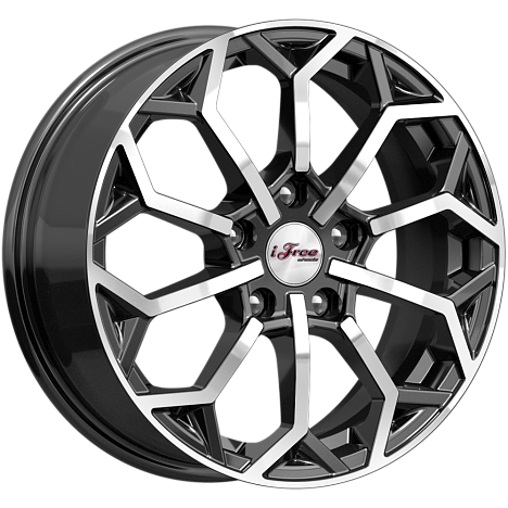 Спейс-Нидл (КС1000) 6.500xR16 5x114.3 DIA66.1 ET40 Блэк Джек Спейс-Нидл (КС1000) 6.500xR16 5x114.3 DIA66.1 ET40 Блэк Джек