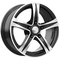 Литые диски SAKURA (КЛ146) 6.500xR15 5x108 DIA63.35 ET43 алмаз для Volvo C30