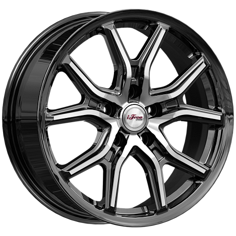 Страйк (КС1080) 6.500xR17 5x108 DIA60.1 ET33 Блэк Джек Страйк (КС1080) 6.500xR17 5x108 DIA60.1 ET33 Блэк Джек