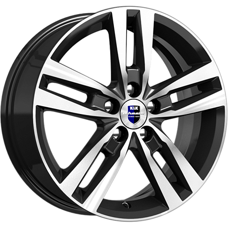 Rassvet-оригинал (КС868) (КС868) 6.500xR16 5x100 DIA56.1 ET48 алмаз черный SK Rassvet-оригинал (КС868) (КС868) 6.500xR16 5x100 DIA56.1 ET48 алмаз черный SK