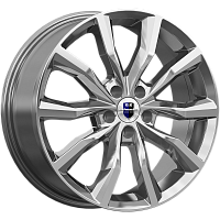 Литые диски Портер (КС906) 7.500xR18 5x115 DIA70.2 ET40 дарк платинум для Opel Insignia