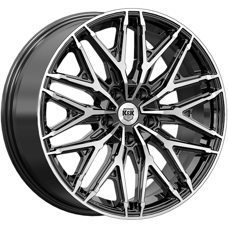 Клермон (КС1156) 8.000xR19 5x108 DIA65.1 ET36 алмаз черный Клермон (КС1156) 8.000xR19 5x108 DIA65.1 ET36 алмаз черный