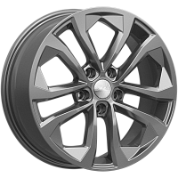 Литые диски ТУКАН (КЛ356) 7.000xR17 5x112 DIA57.1 ET40 графит для Skoda Superb