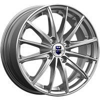 Литые диски Пойнт Бланк (КС884) 6.000xR15 4x100 DIA67.1 ET40 дарк платинум для Nissan Tiida