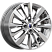 Эрман (КС997) 6.500xR16 4x100 DIA67.1 ET40 дарк платинум
