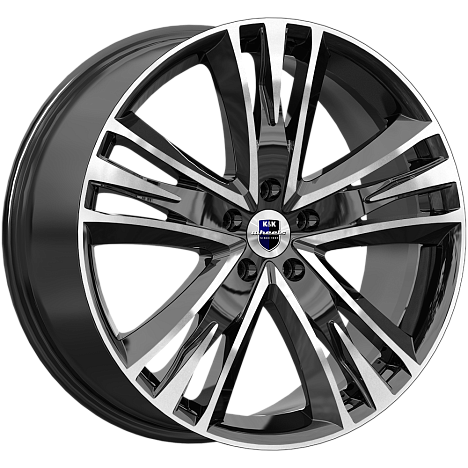 Атлас (КС661М) 8.500xR20 5x108 DIA63.35 ET45 алмаз черный Атлас (КС661М) 8.500xR20 5x108 DIA63.35 ET45 алмаз черный