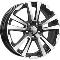 Литые диски КС874 (ZV 17_Creta) (КС874) 6.500xR17 5x114.3 DIA67.1 ET49 алмаз черный для Mazda