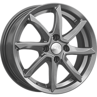 Литые диски ОСАКА (КЛ317) 6.000xR15 4x100 DIA67.1 ET45 графит для Hyundai Accent Литые диски ОСАКА (КЛ317) 6.000xR15 4x100 DIA67.1 ET45 графит для Hyundai Accent