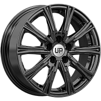 Литые диски Up123 (КС1095) 6.000xR15 5x100 DIA67.1 ET45 New Black для Subaru Legacy