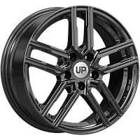 Литые диски Up113 (КС1018) 6.500xR16 5x114.3 DIA66.1 ET40 New Black для Nissan Maxima