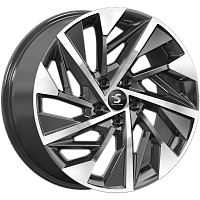 Литые диски КР009 (18_Peugeot 5008) (КР009) 7.500xR18 5x108 DIA65.1 ET49 Diamond Black Gris