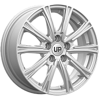 Литые диски Up123 (КС1095) 6.000xR15 5x114.3 DIA66.1 ET40 Silver Classic для Nissan Cefiro