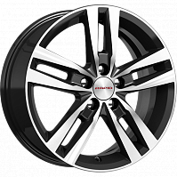 Литые диски Rassvet (КС868) 6.500xR16 5x114.3 DIA67.1 ET38 алмаз черный SK