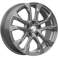Литые диски АТАКОР (КЛ376) 7.000xR17 5x100 DIA67.1 ET45 графит для Toyota Caldina