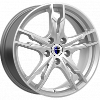 Литые диски Солар (КС875) 7.000xR17 5x100 DIA67.1 ET38 сильвер SK