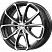 Такеши (КС877) 6.000xR16 5x100 DIA67.1 ET35 Блэк Джек