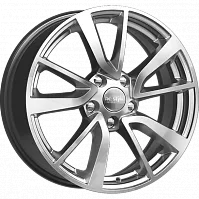 Литые диски КС699 (ZV 17_Audi A4) (КС699) 7.000xR17 5x112 DIA66.6 ET46 дарк платинум