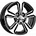 КС777 (15_Solaris II) (КС777) 6.000xR15 4x100 DIA54.1 ET46 алмаз черный