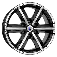 Литые диски Окинава (КС635) 7.500xR17 6x114.3 DIA67.1 ET39 алмаз черный
