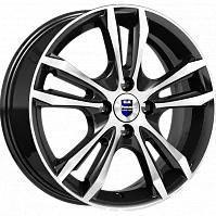 Литые диски Samara (КС866) 6.000xR16 4x108 DIA63.35 ET47.5 алмаз черный SK