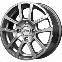 Литые диски Слайдер (КС587) 5.500xR14 4x108 DIA63.35 ET43 Хай вэй для Ford Fiesta