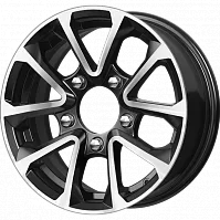Литые диски Восток (КС887) 6.000xR15 5x139.7 DIA98.2 ET40 Блэк Джек