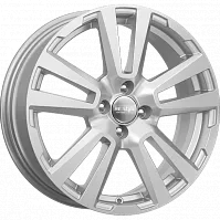 Литые диски КС874 (ZV 17_XRAY) (КС874) 6.500xR17 4x100 DIA60.1 ET41 сильвер для Mitsubishi Attrage