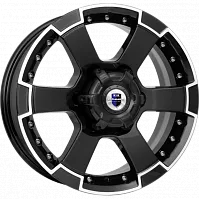 Литые диски M56 (КС593) 7.000xR16 6x139.7 DIA100.1 ET38 алмаз черный